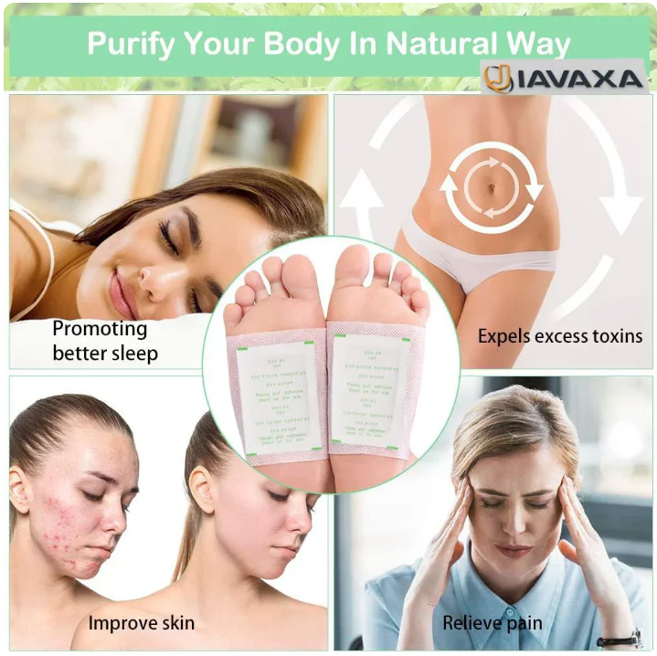 Premium Detox Foot Patches (Pack of 10) BUY 1 GET 1 FREE