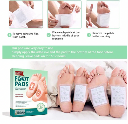 Premium Detox Foot Patches (Pack of 10) BUY 1 GET 1 FREE